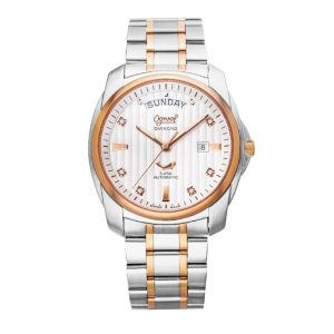 Đồng hồ Ogival 3362AG-DM-W-KC – Nam – 44mm – Kính sapphire – Automatic (Cơ tự động) – Dây kim loại