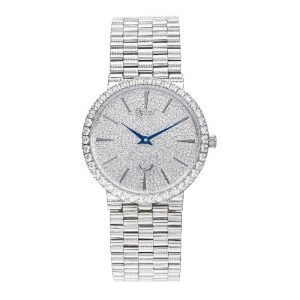 Đồng hồ Ogival 377M-W-ND-DA – Nam – 38,5mm – Kính sapphire – Quartz (Pin) – Dây kim loại