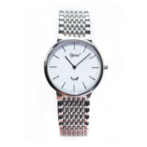 Đồng hồ Ogival 385M-02-W-W – Nam – 34mm – Kính sapphire – Quartz (Pin) – Dây kim loại