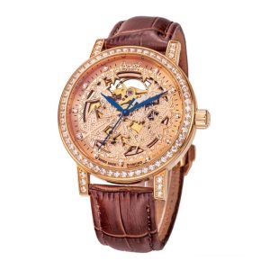 Đồng hồ Ogival 388A-24G-R-ND-LM-KC-D – Nam – 42mm – Kính sapphire – Automatic (Cơ tự động) – Dây da