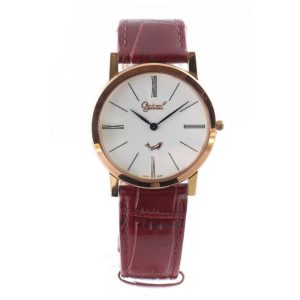 Đồng hồ Ogival 388M-G-W-D – Nam – 37mm – Kính sapphire – Quartz (Pin) – Dây da